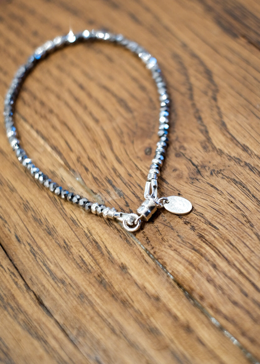 【PATHLOW】ESPERANTO エスペラント HEMATITE silver BRACELET