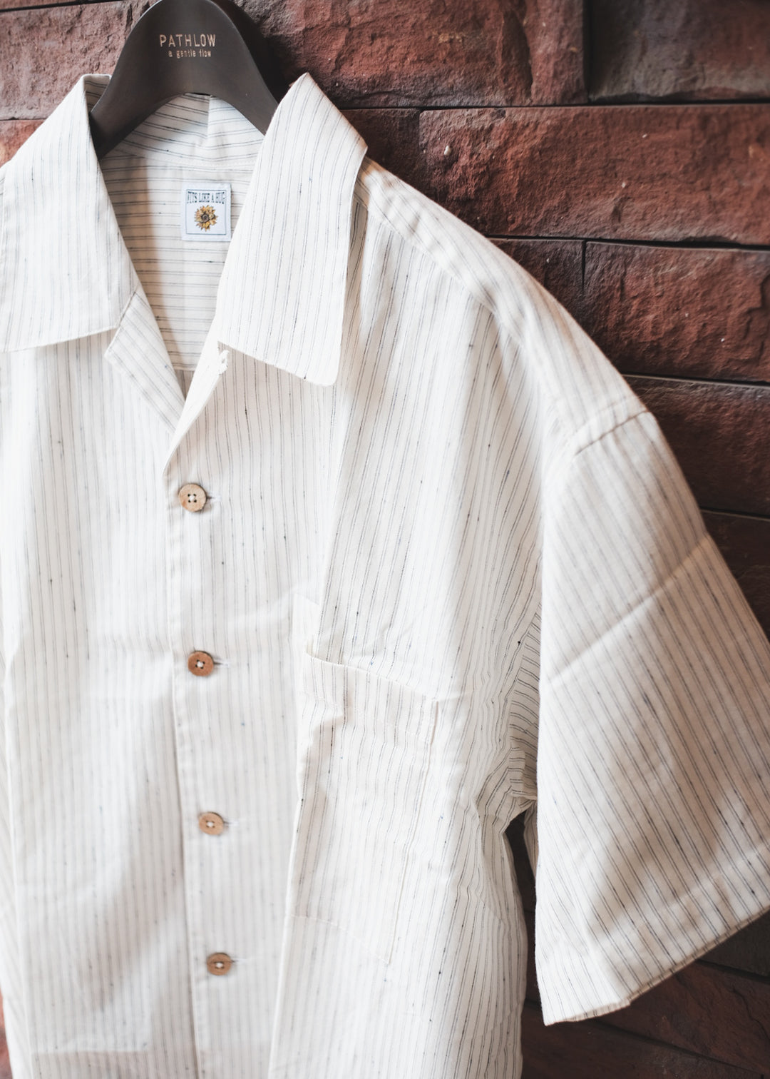 【PATHLOW】Fits Like A Hug  フィッツ ライク ア ハグ Short Sleeve Aloha Shirt Narrow