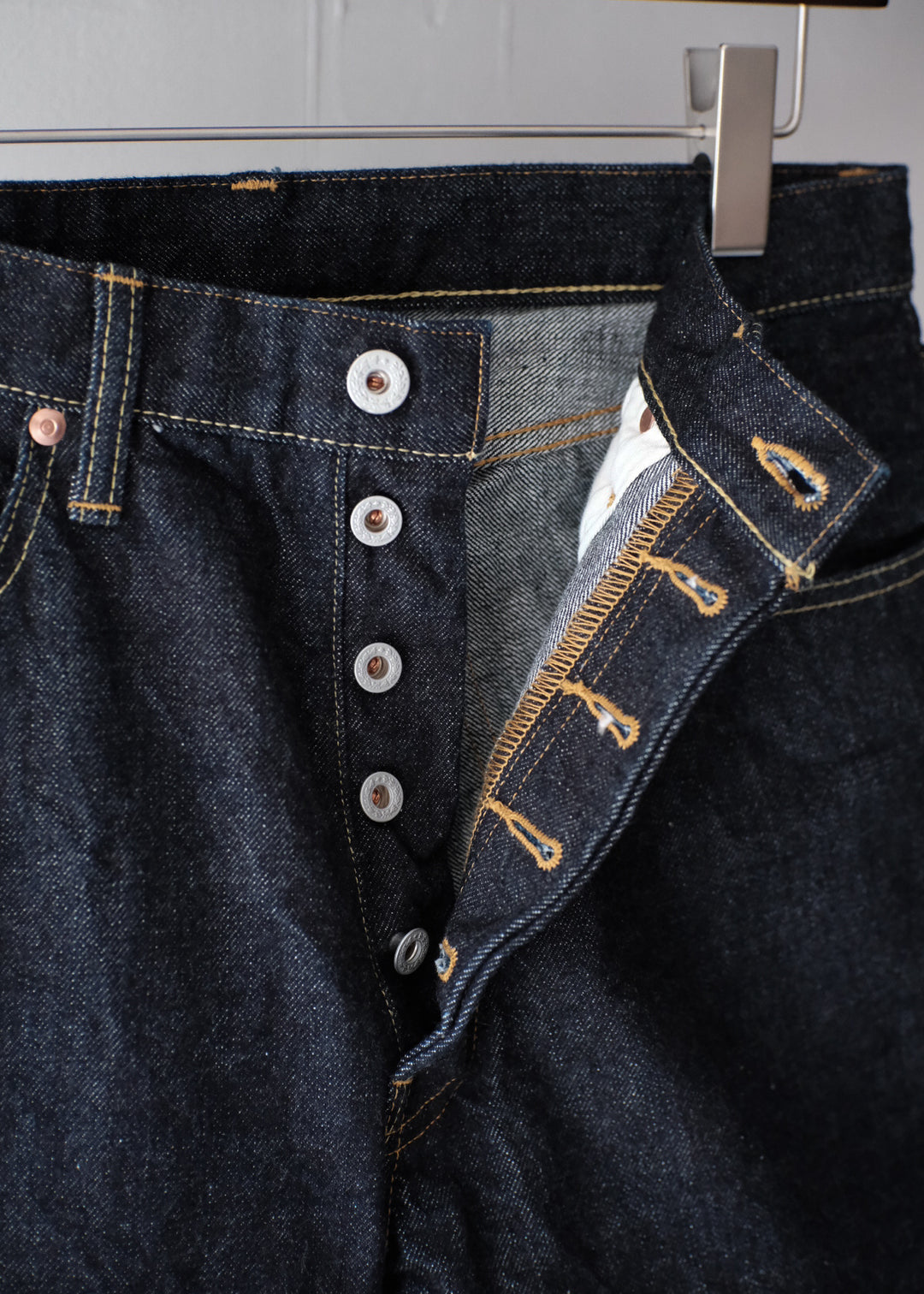 【PATHLOW】H.UNIT エイチ ユニット 生機デニム Raw denim tight straight 5P【ストレート】