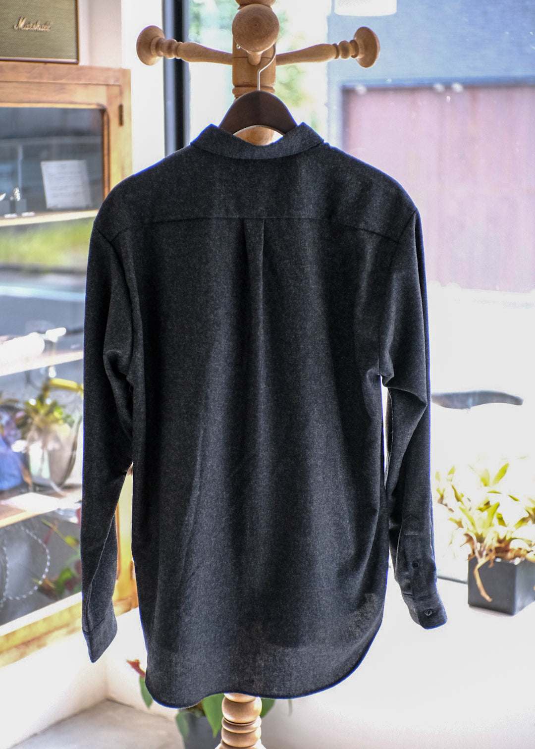 【PATHLOW】MANUAL ALPHABET WOOL R/C SHIRTS