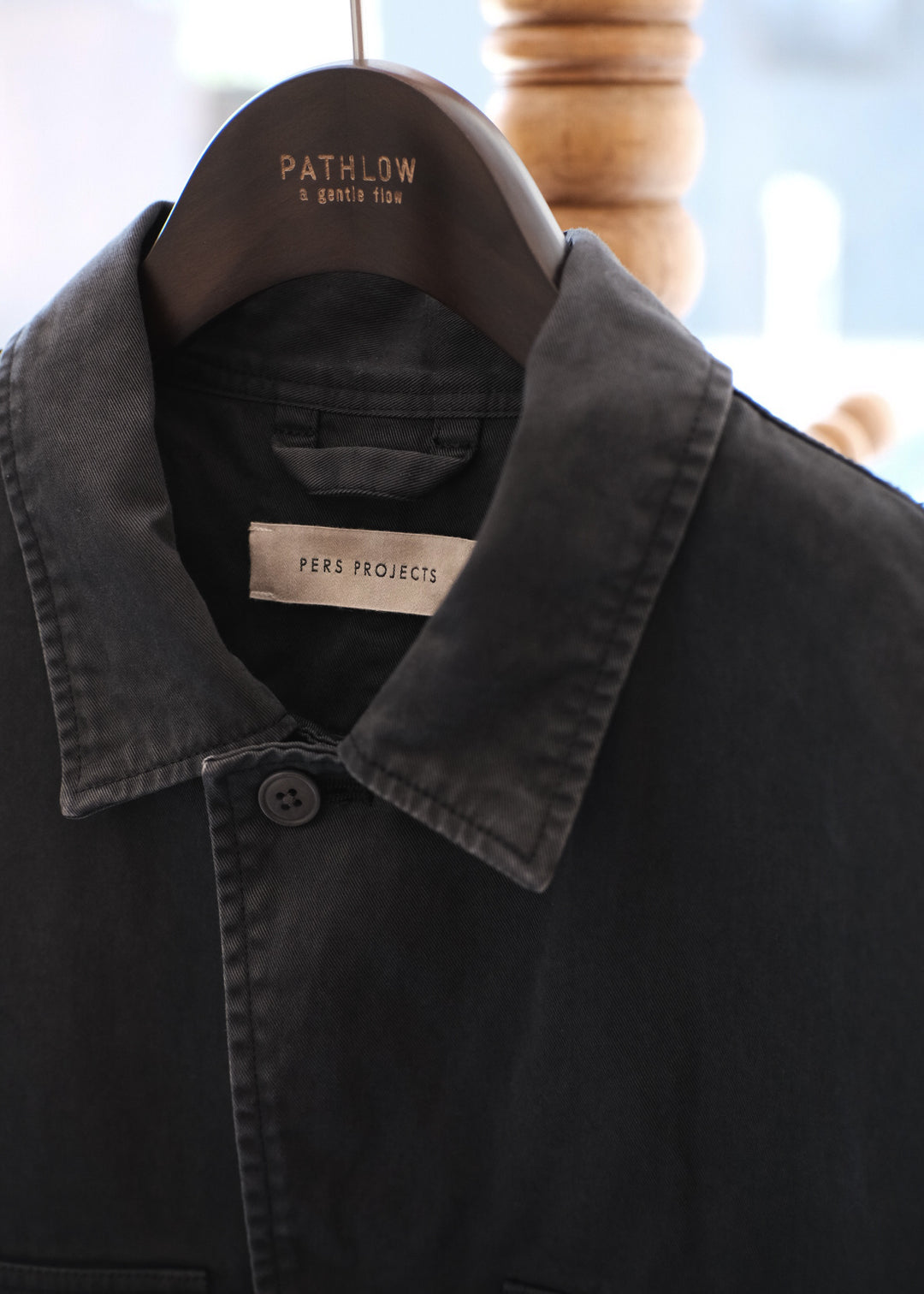 【PATHLOW】PERS PROJECTS パースプロジェクト NOMADIC JACKET FADED BLACK