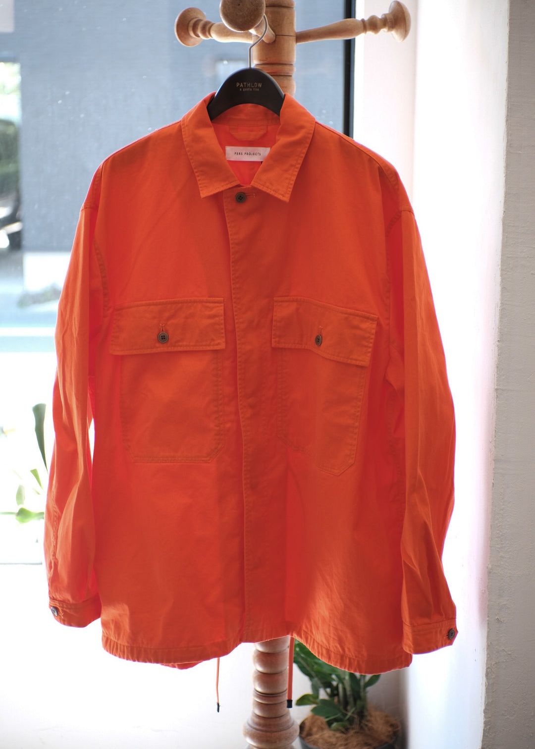 【PATHLOW】PERS PROJECTS パースプロジェクト NOMADIC JACKET FADED ORENGE