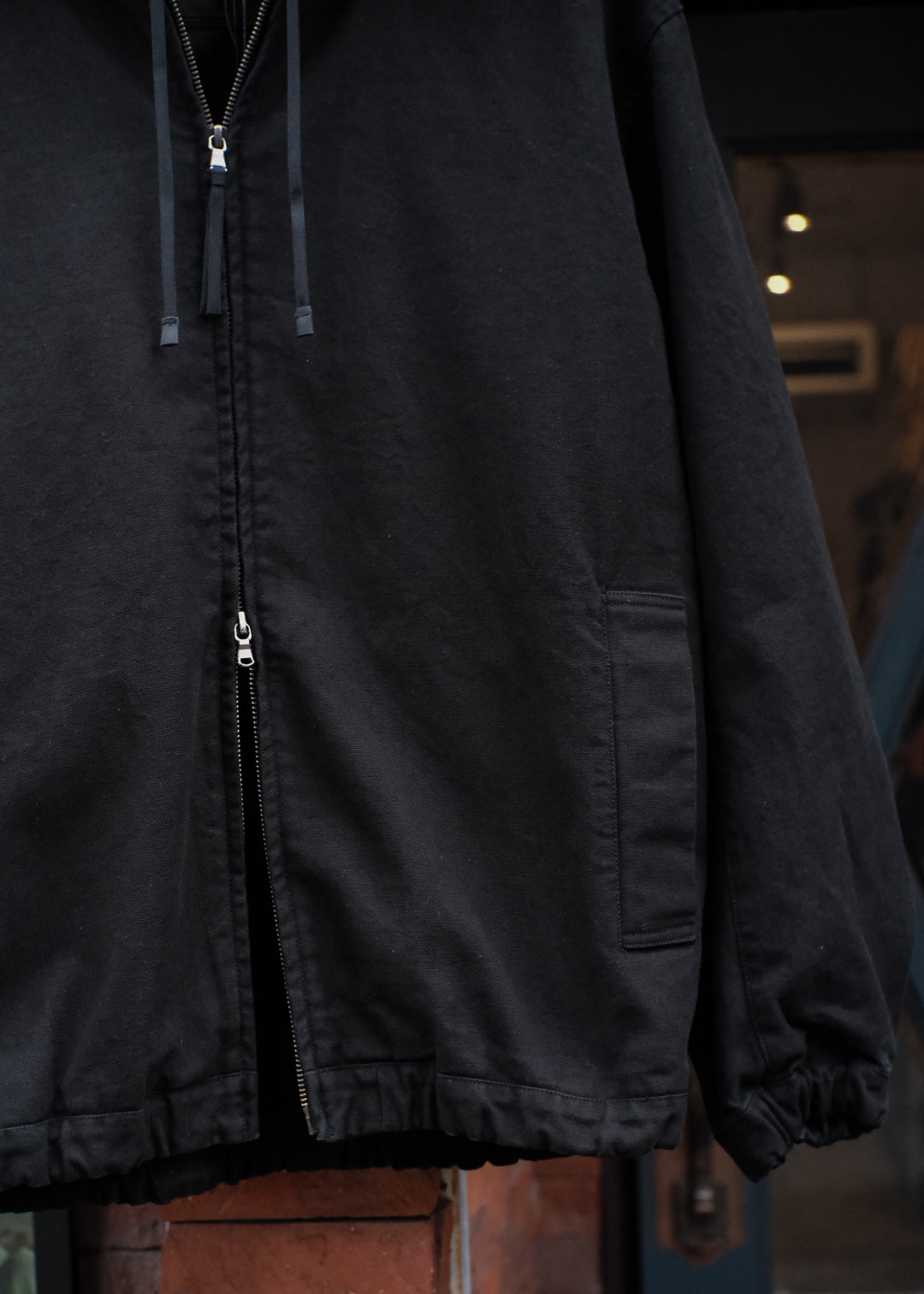 【PATHLOW】PERS PROJECTS パースプロジェクト FAITHFUL HOOD JUMPER BLACK