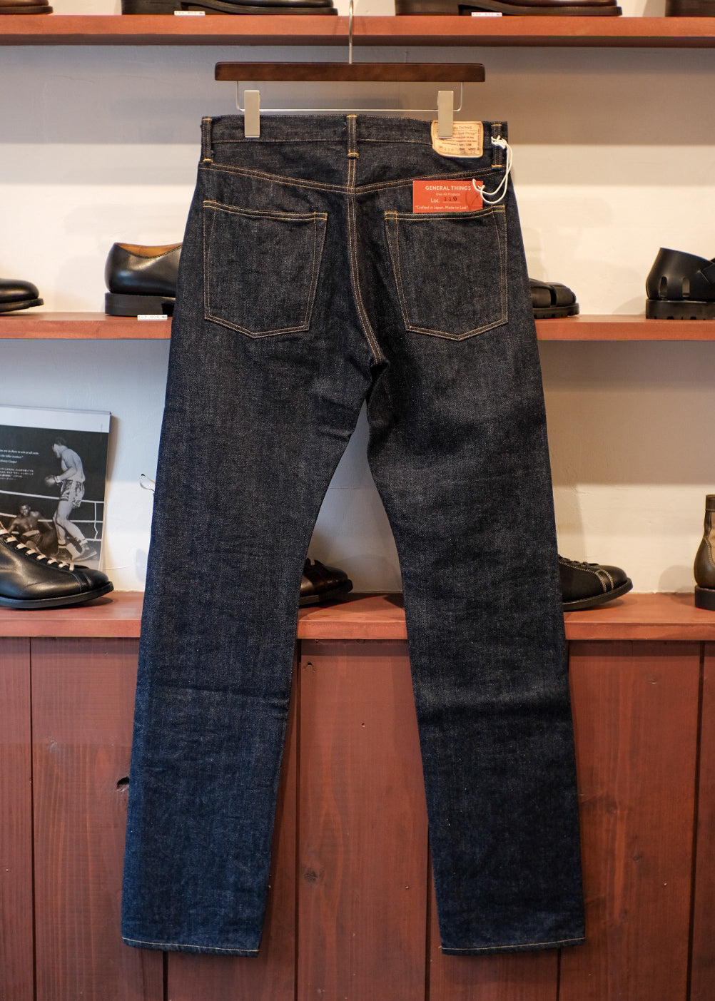 【PATHLOW】GENERAL THINGS Lot.110 / Button fly Jeans Line 1 Straight