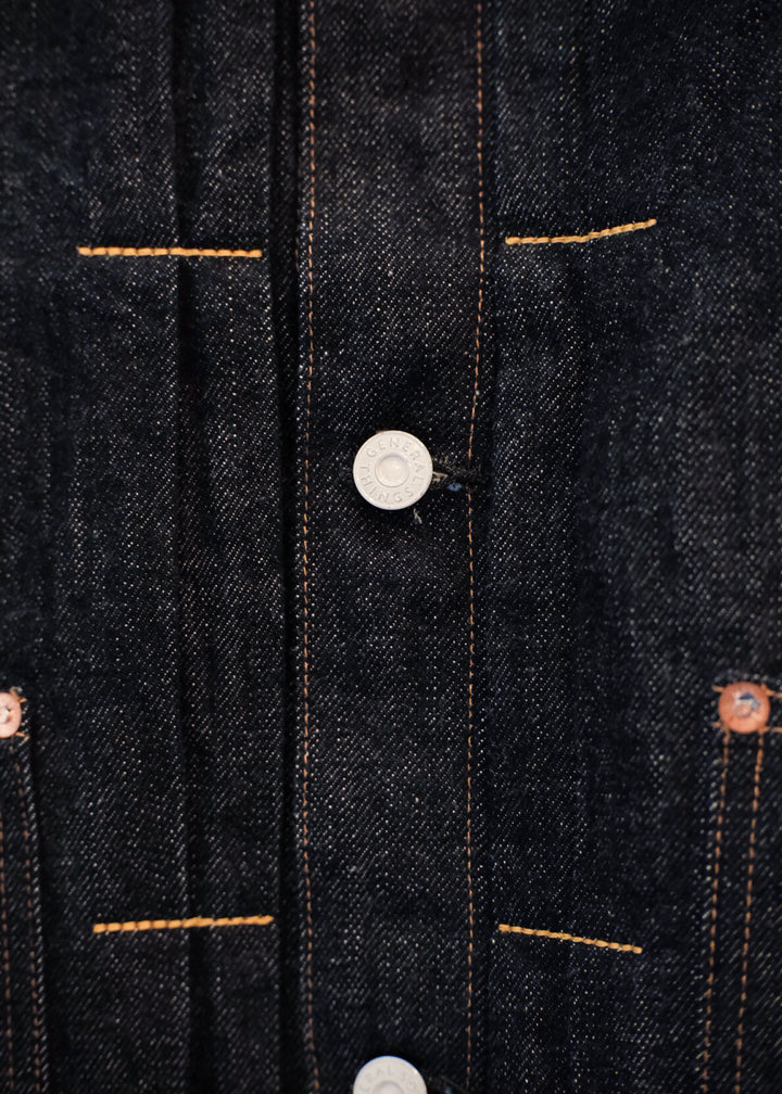 【PATHLOW】GENERAL THINGS Lot.7110 / 2 Pockets Solid Denim Jacket