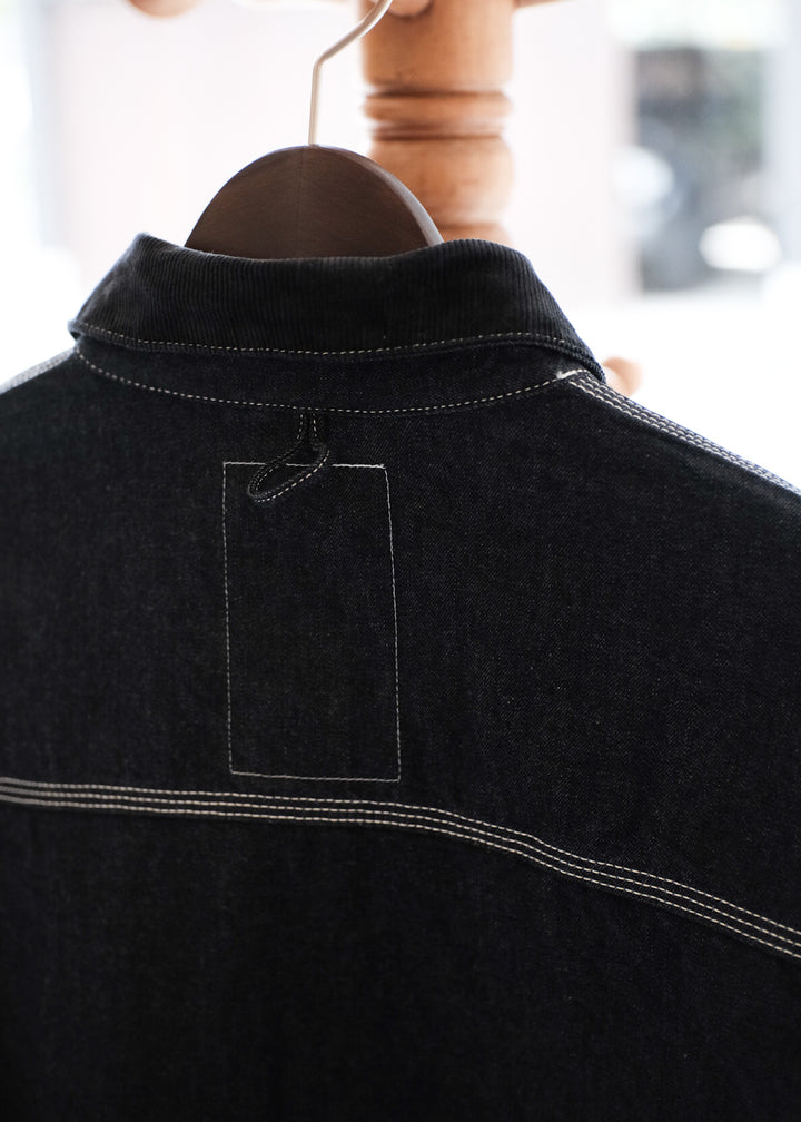 【PATHLOW】H.UNIT エイチ ユニット DENIM ZIP WORK JACKET ONE WASH