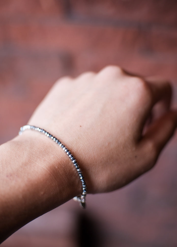【PATHLOW】ESPERANTO エスペラント HEMATITE silver BRACELET