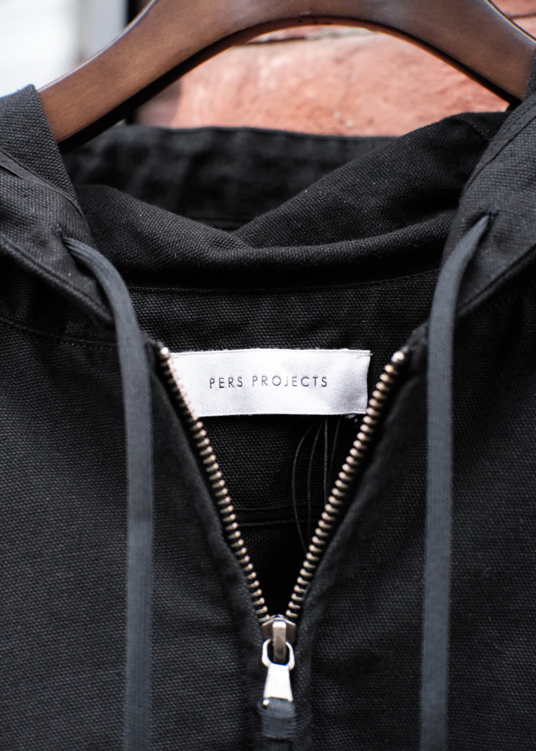 【PATHLOW】PERS PROJECTS パースプロジェクト FAITHFUL HOOD JUMPER BLACK