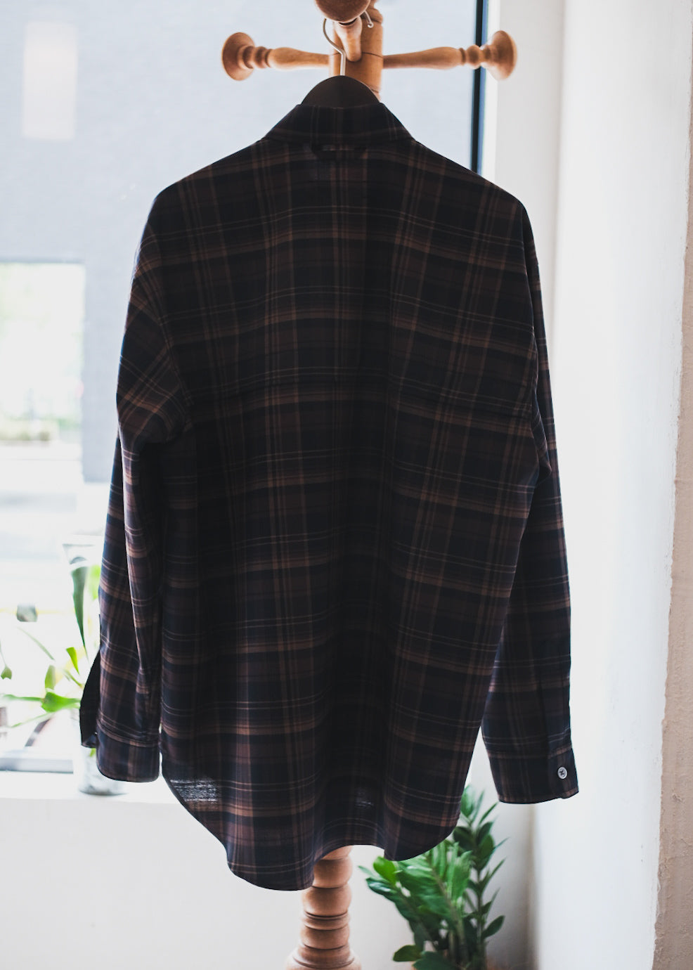【PATHLOW】PERS PROJECTS パースプロジェクト ANDRWEW L/S SHIRTS “check”
