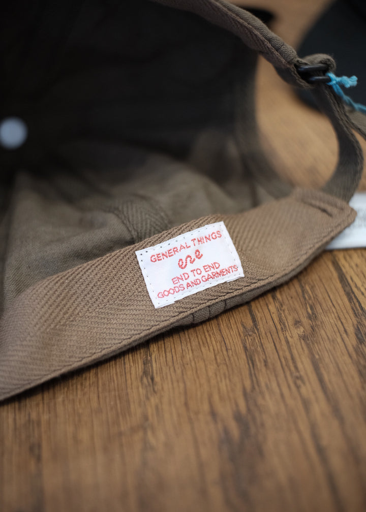 【PATHLOW】GENERAL THINGS ジェネラルシングス  6Panel  Cap “PATHLOW”刺繍