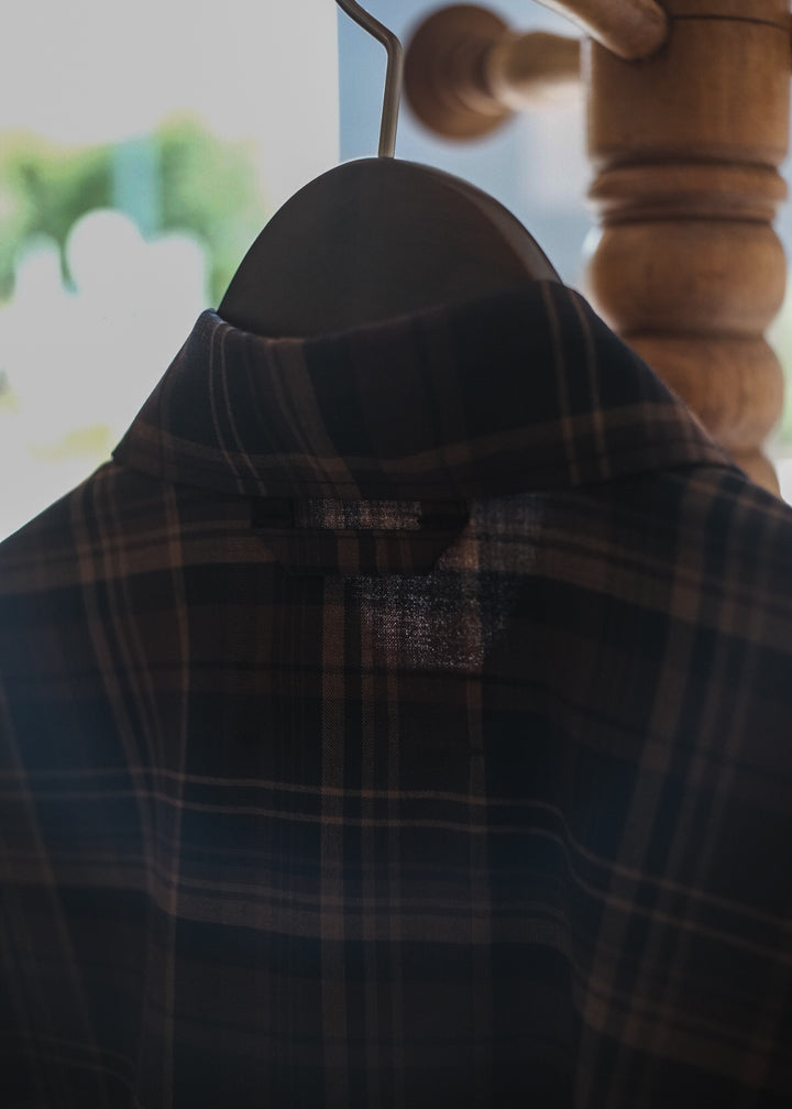 【PATHLOW】PERS PROJECTS パースプロジェクト ANDRWEW L/S SHIRTS “check”