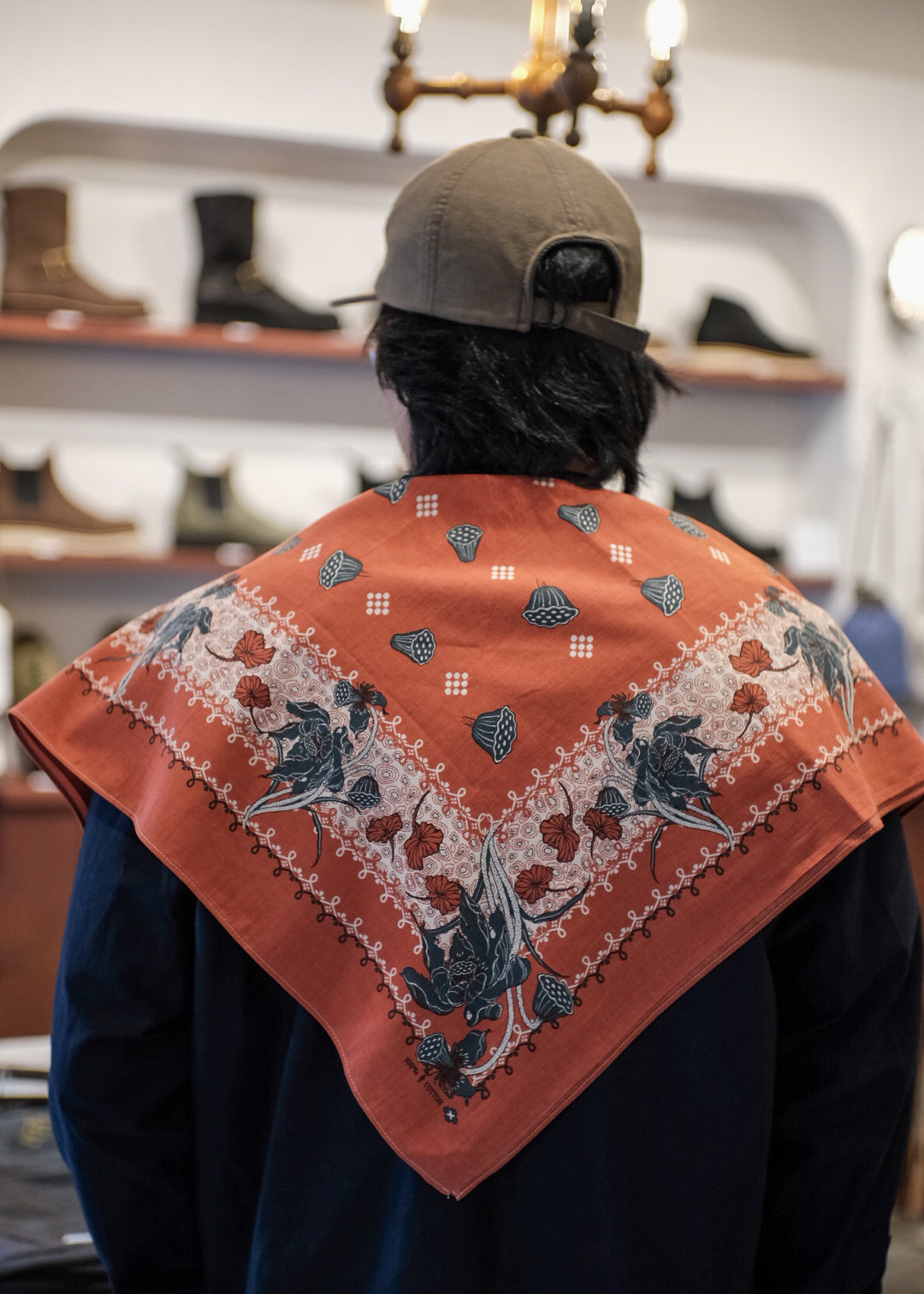 【PATHLOW】One Ear Brand “Dead Lotus” 70×70
