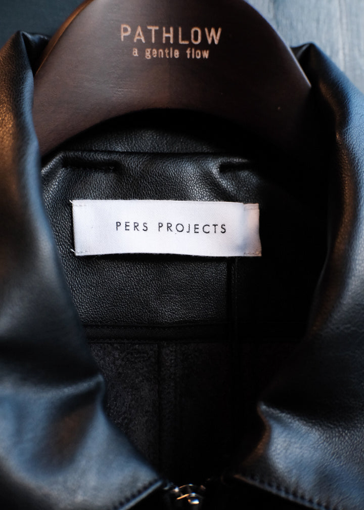 【PATHLOW】PERS PROJECTS パースプロジェクト JENS SHORT BLOUSON vegan leather