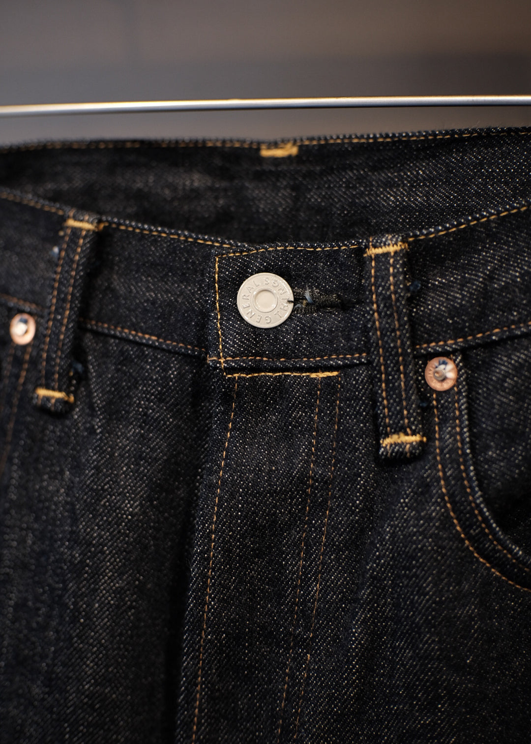 【PATHLOW】GENERAL THINGS Lot.110 / Button fly Jeans Line 1 Straight