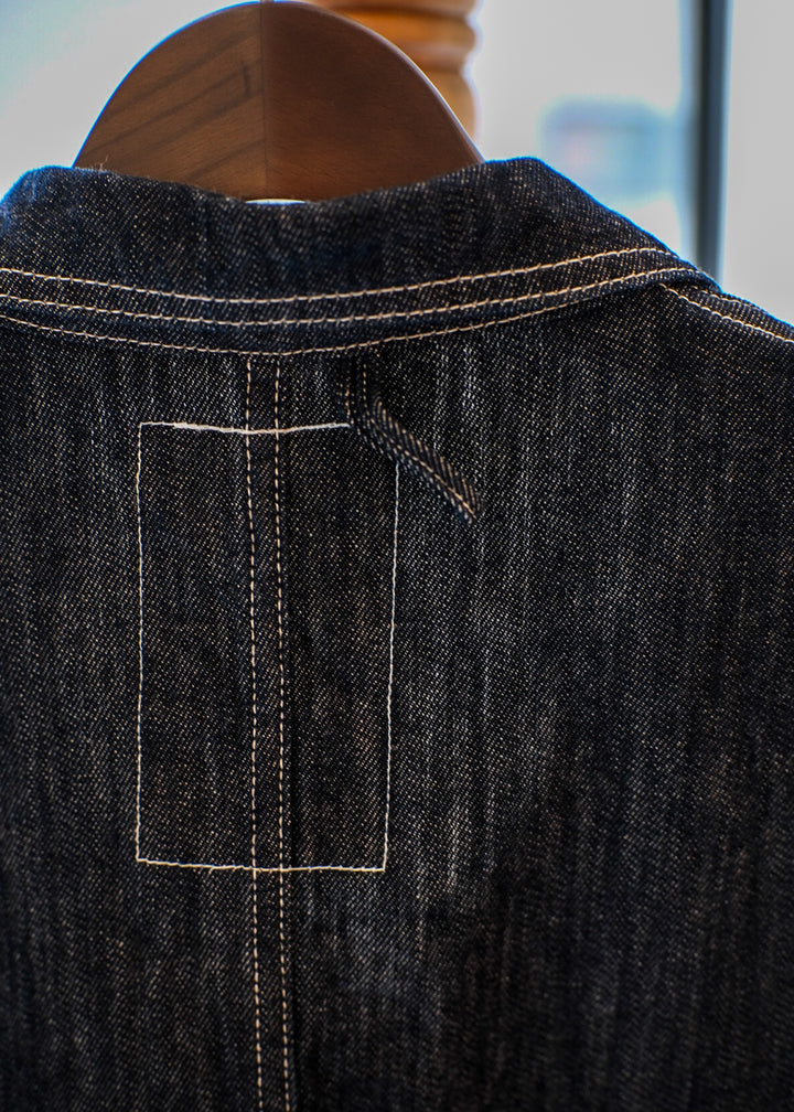 【PATHLOW】H.UNIT Denim coveralls (One wash)