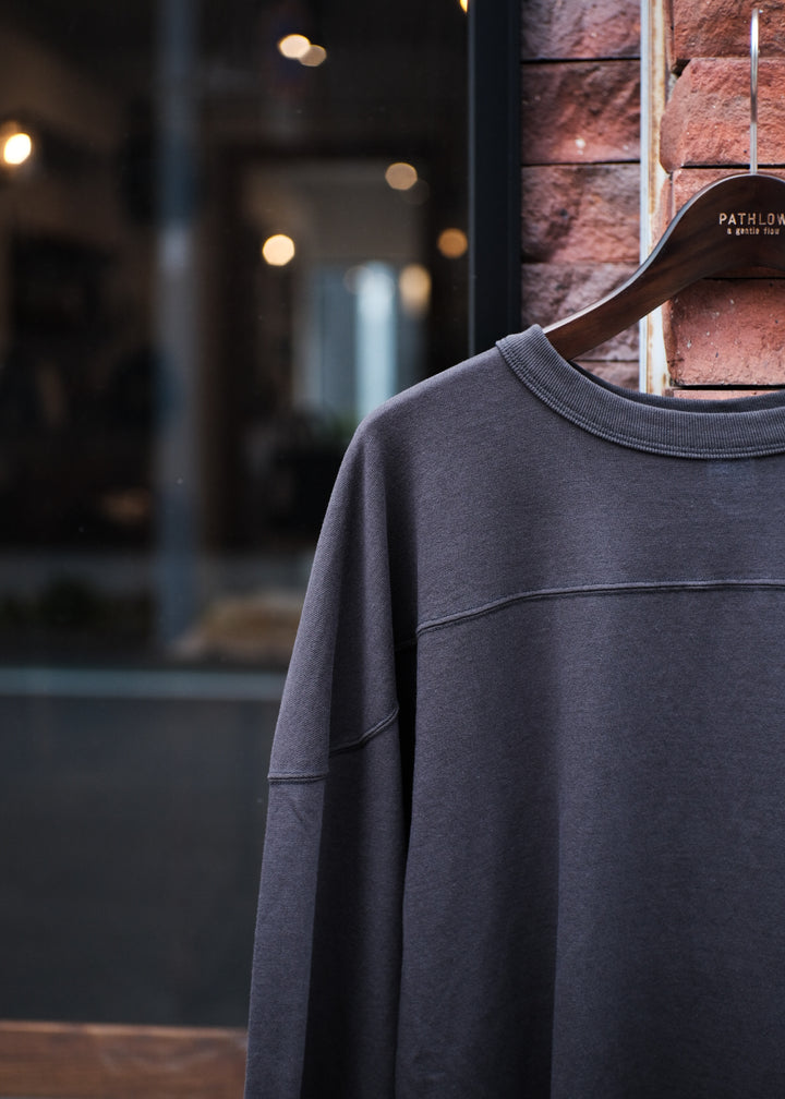 【PATHLOW】Unison Special C/R FOOTBALL TEE BLACK