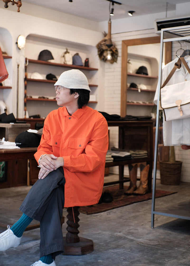 【PATHLOW】PERS PROJECTS パースプロジェクト NOMADIC JACKET FADED ORENGE
