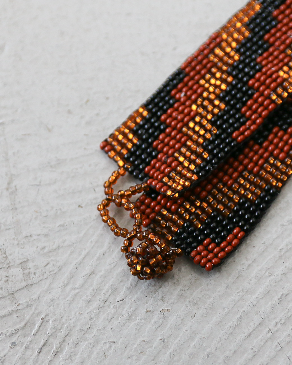 Huichol ウイチョル族 Mexican Beads Bracelet Wide