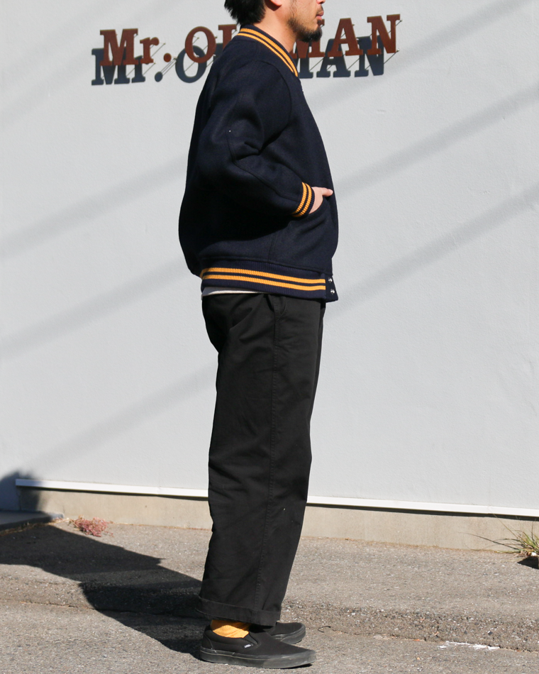 WAREHOUSE ウエアハウス Lot.2240 NAVY VARSITY JACKET Navy