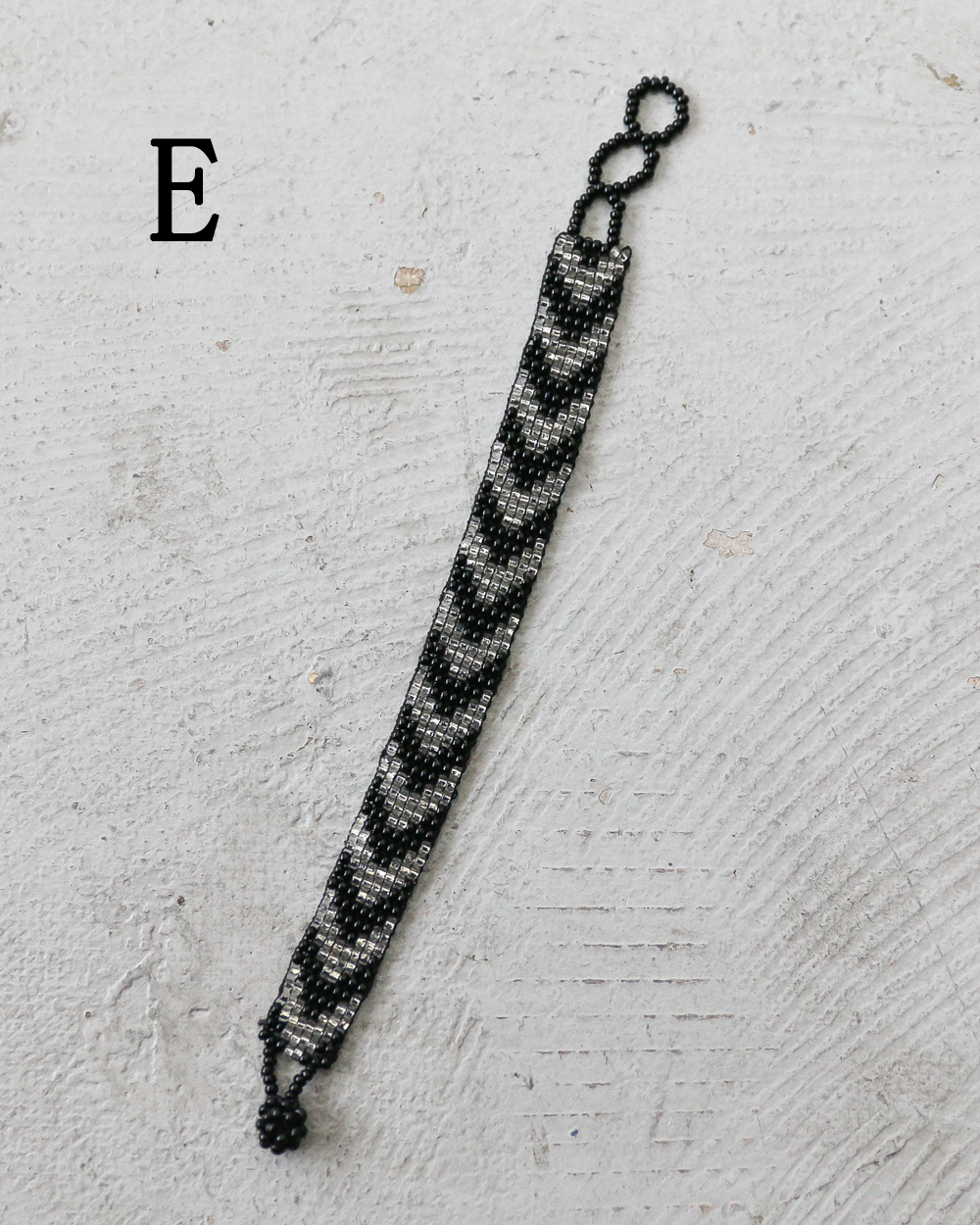 Huichol ウイチョル族 Mexican Beads Bracelet Narrow