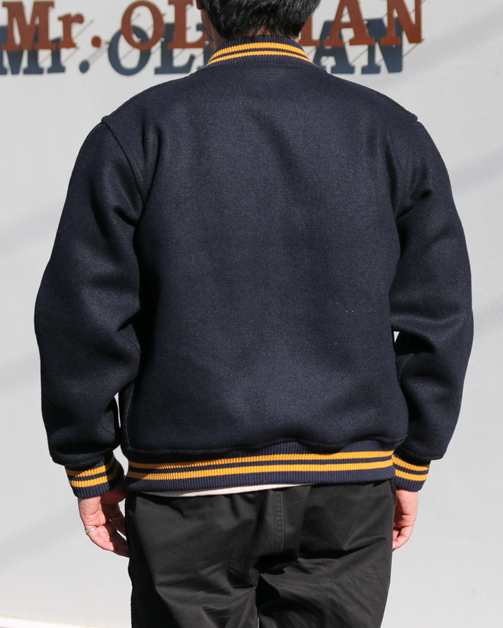 WAREHOUSE ウエアハウス Lot.2240 NAVY VARSITY JACKET Navy