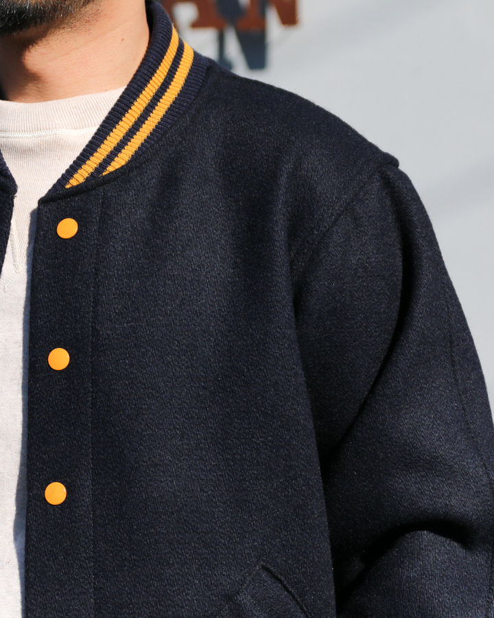 WAREHOUSE ウエアハウス Lot.2240 NAVY VARSITY JACKET Navy