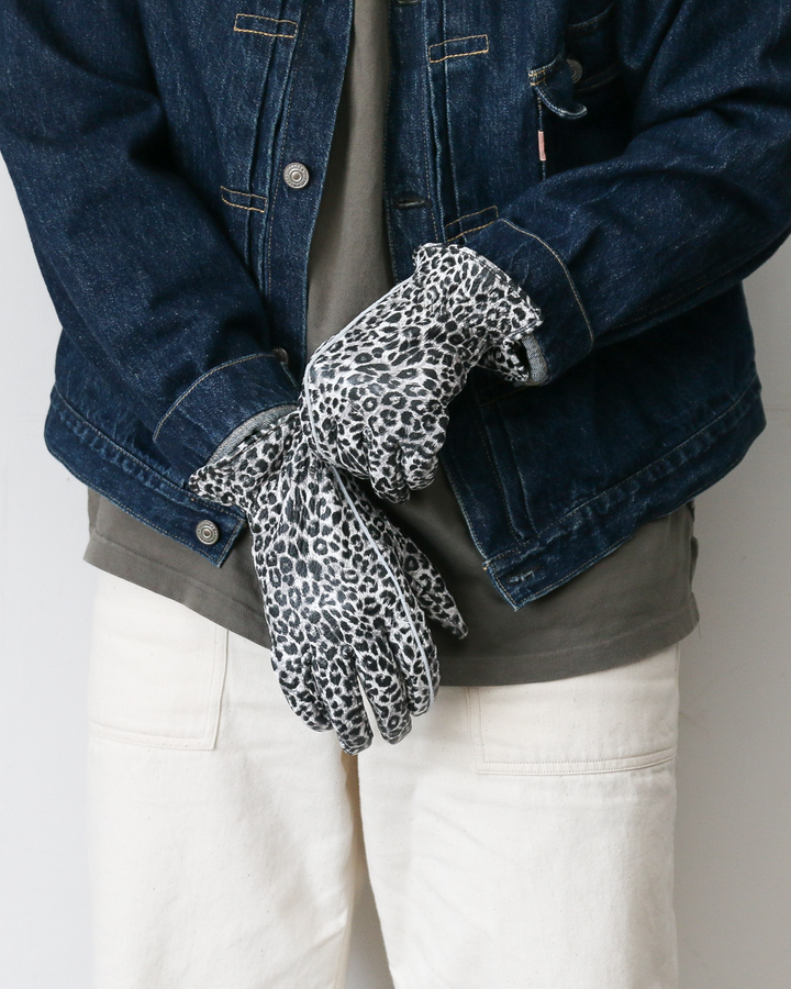 LAMP GLOVES ランプグローブ Utility Glove White Leopard