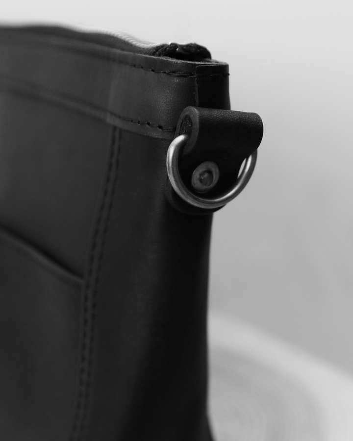 VASCO バスコ VS-313L LEATHER TELEPHONE SHOULDER BAG -SMALL Black