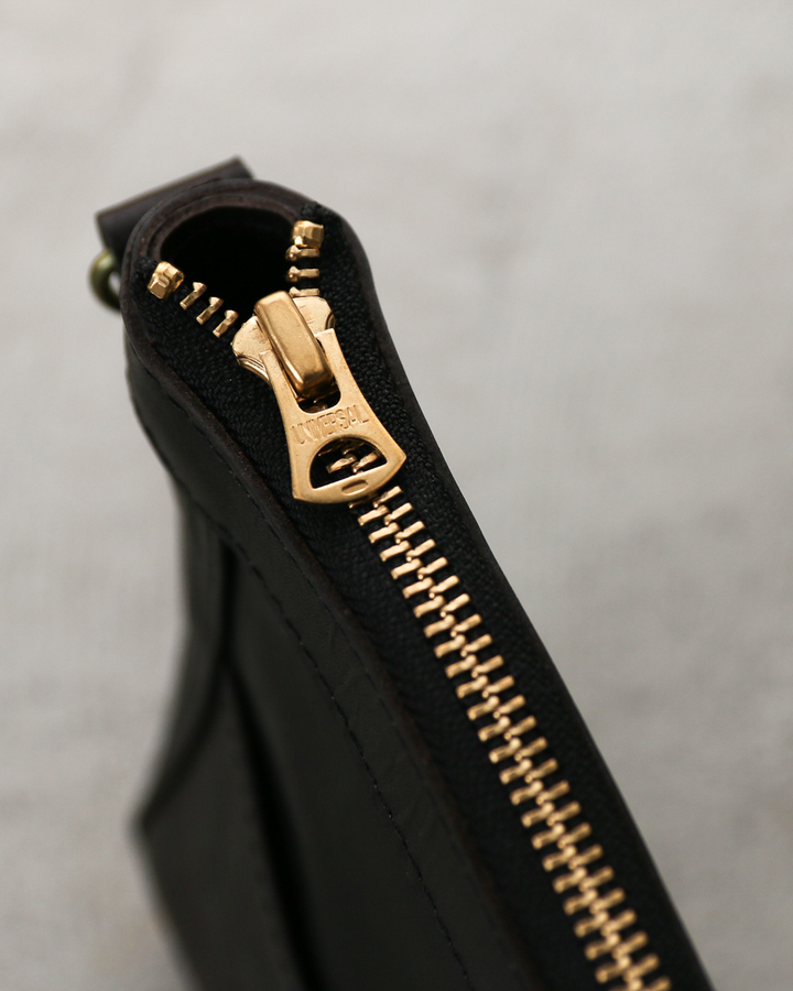 VASCO バスコ VS-313L LEATHER TELEPHONE SHOULDER BAG -SMALL Black