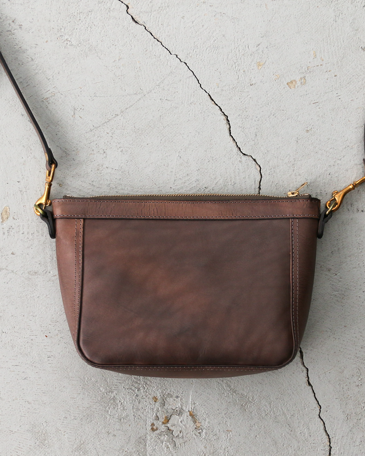 VASCO バスコ VS-313L LEATHER TELEPHONE SHOULDER BAG -SMALL Grey