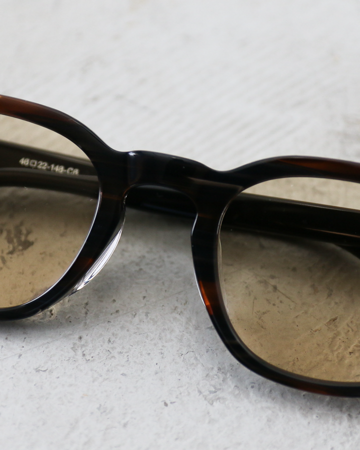 New. EDDIE Brown Grey×Brown Lenses