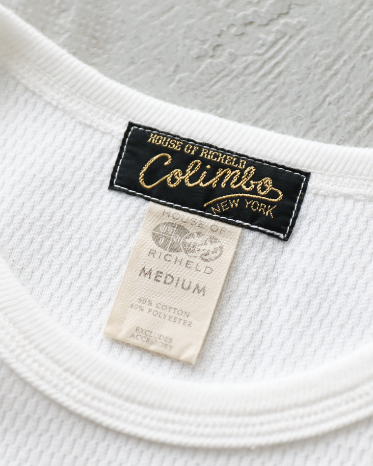COLIMBO コリンボ ZA-0448 Ashland Waffle Thermal White