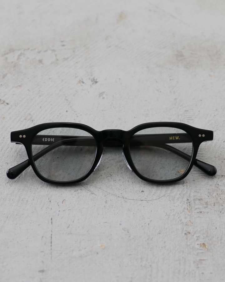 New. EDDIE Black×Light Grey Lenses
