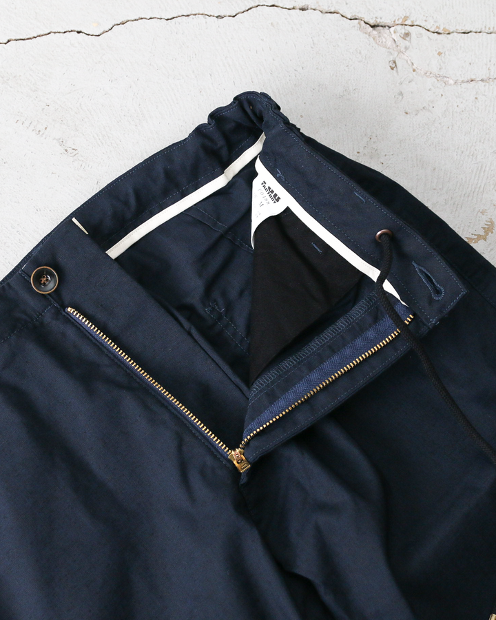 FOB factory エフオービーファクトリー F0488 easy pants Navy