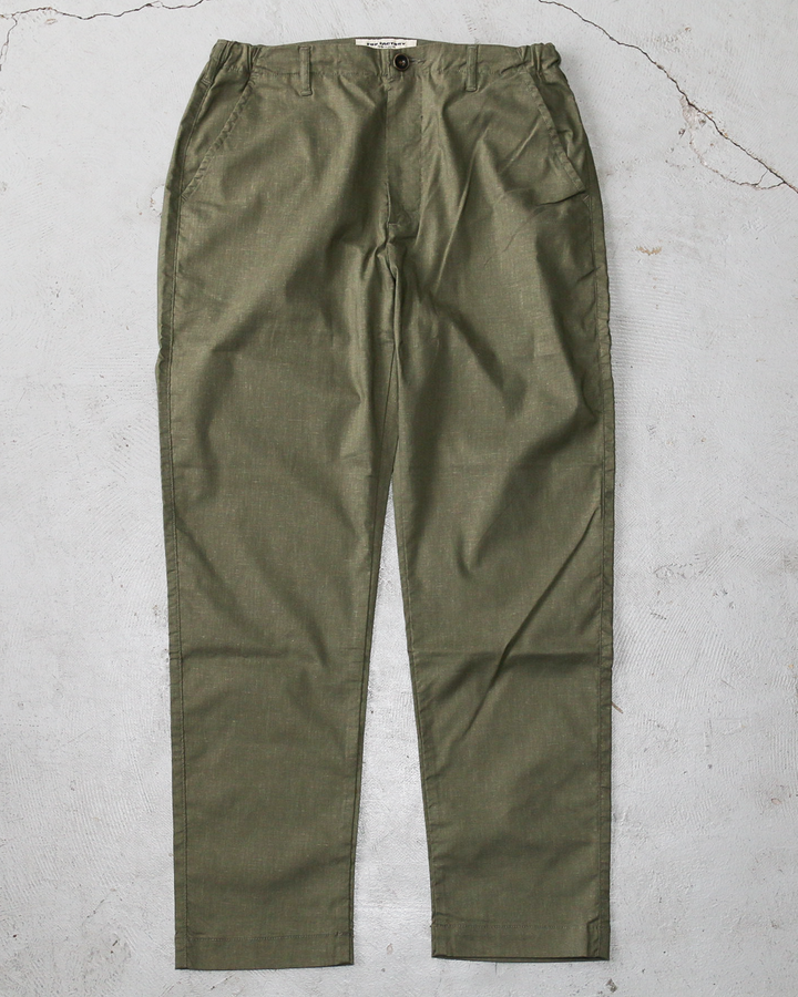 FOB factory F0488 easy pants Olive