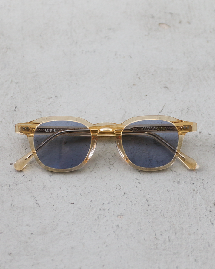 New. EDDIE Light Yellow×Purple Lenses