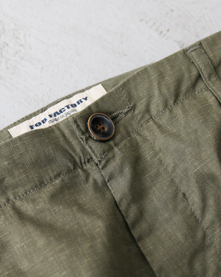 FOB factory F0488 easy pants Olive