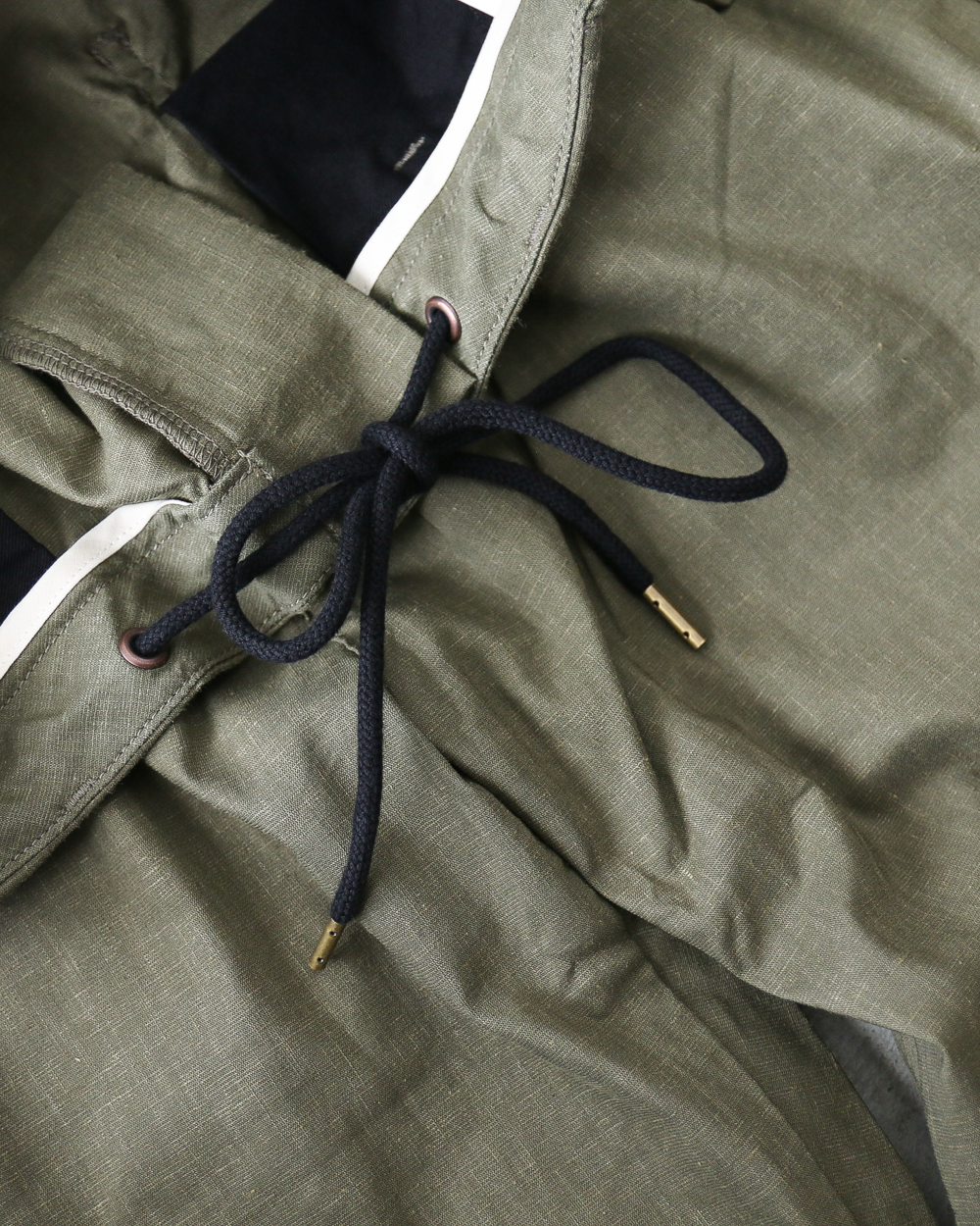 FOB factory F0488 easy pants Olive