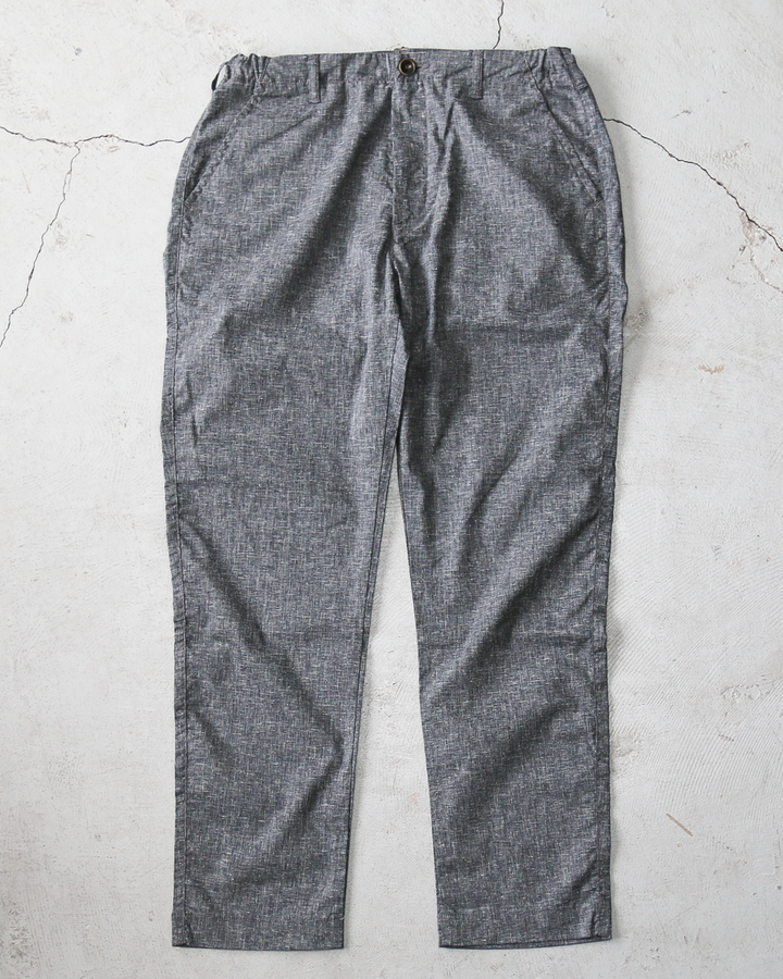 FOB factory エフオービーファクトリー F0488 easy pants Charcoal