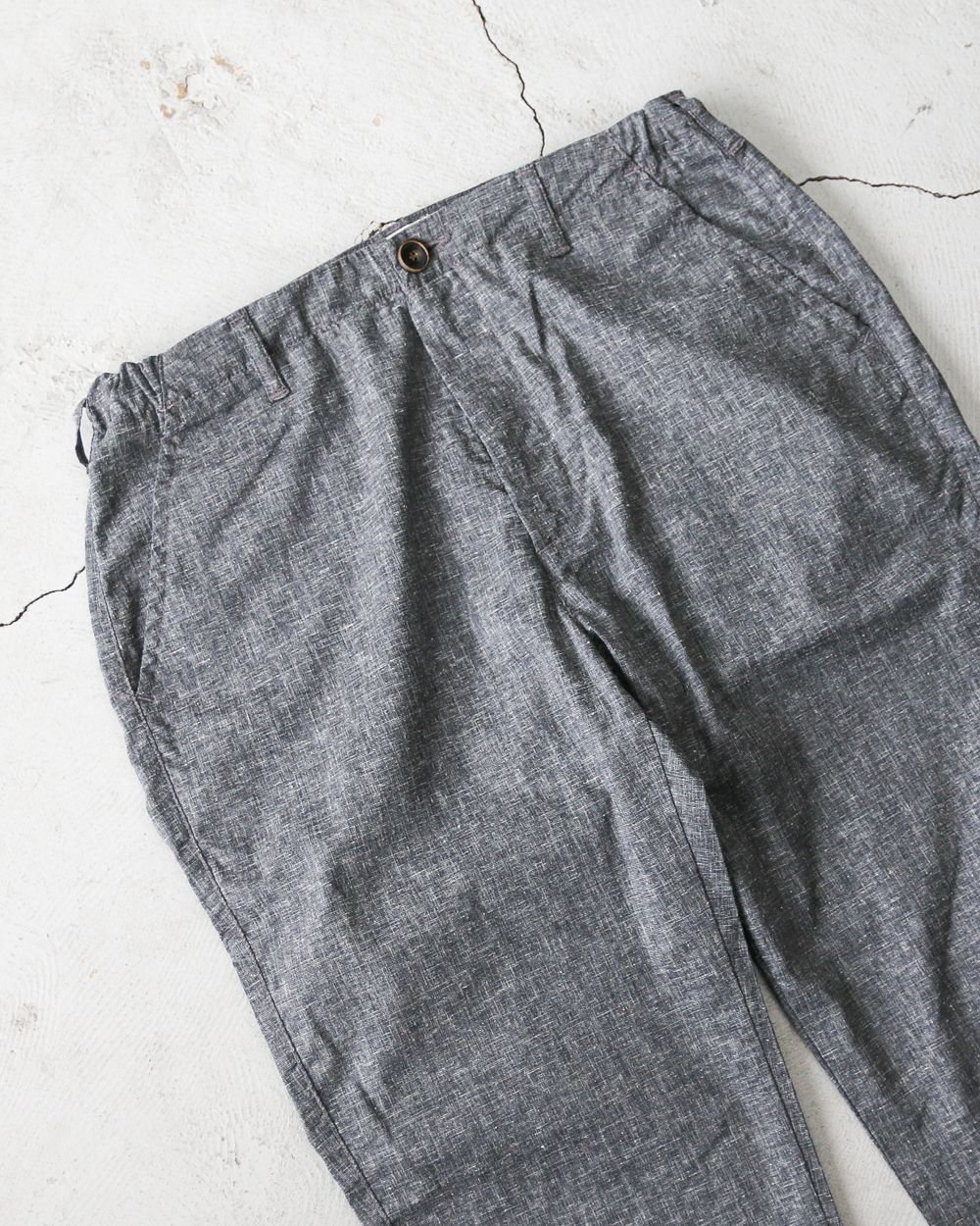 FOB factory エフオービーファクトリー F0488 easy pants Charcoal