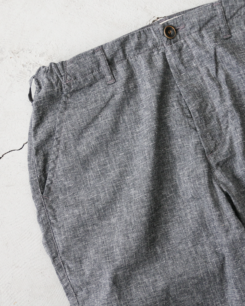 FOB factory エフオービーファクトリー F0488 easy pants Charcoal