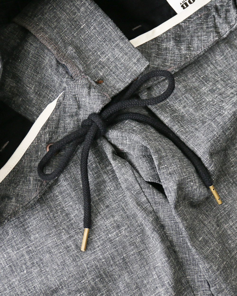 FOB factory エフオービーファクトリー F0488 easy pants Charcoal