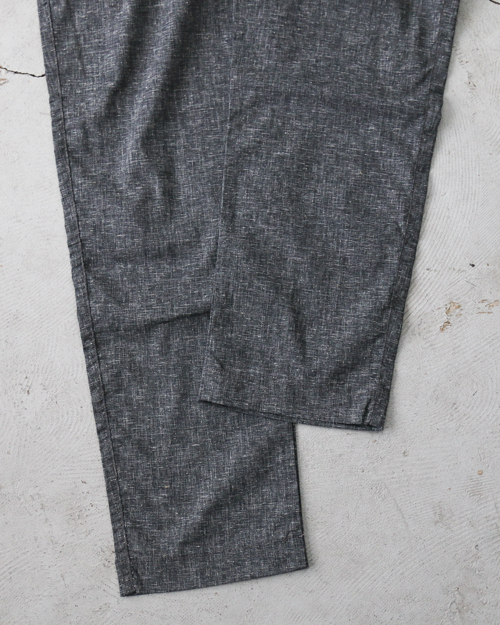 FOB factory エフオービーファクトリー F0488 easy pants Charcoal