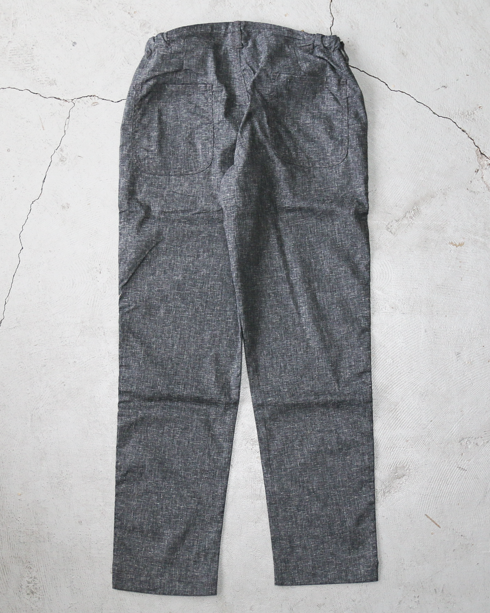 FOB factory エフオービーファクトリー F0488 easy pants Charcoal