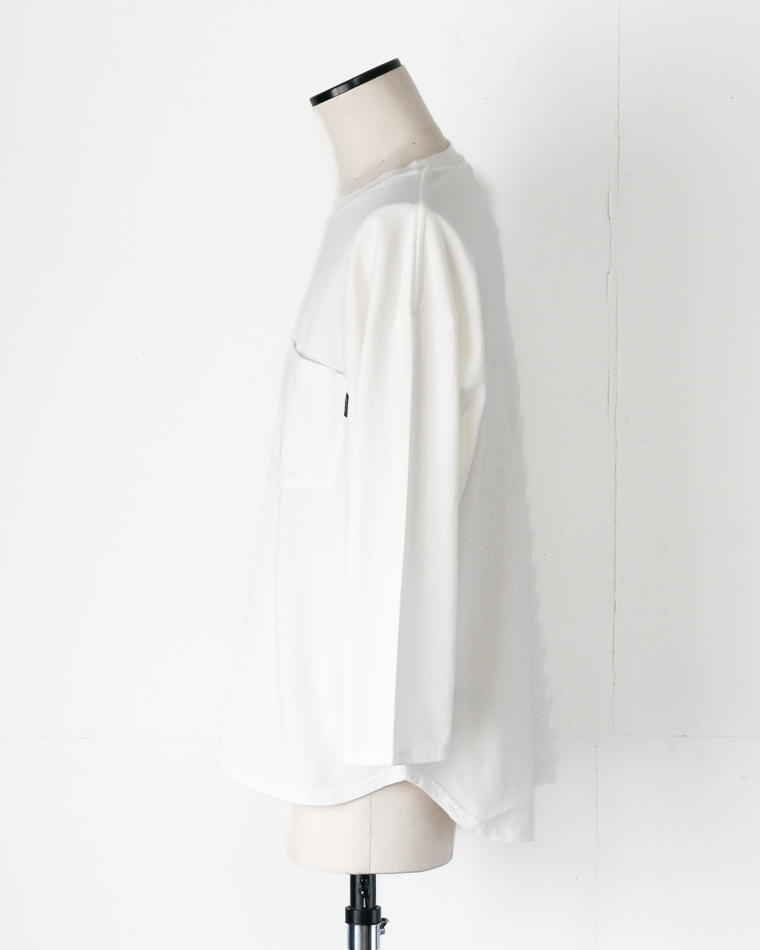DELICIOUS US Middle Sleeve Tee Off white