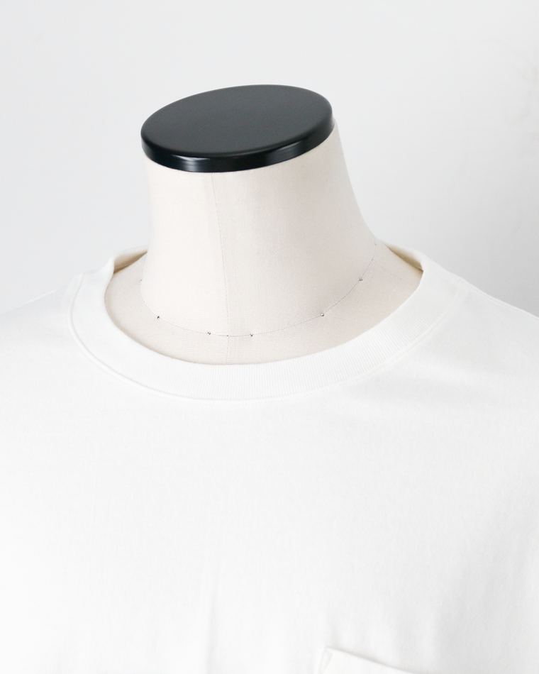 DELICIOUS US Middle Sleeve Tee Off white