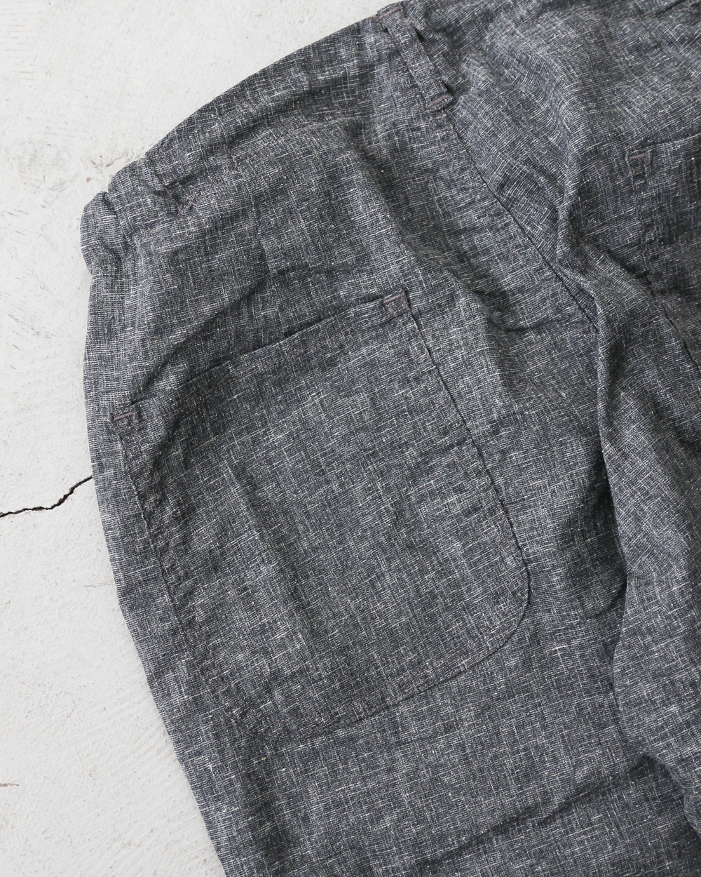 FOB factory エフオービーファクトリー F0488 easy pants Charcoal
