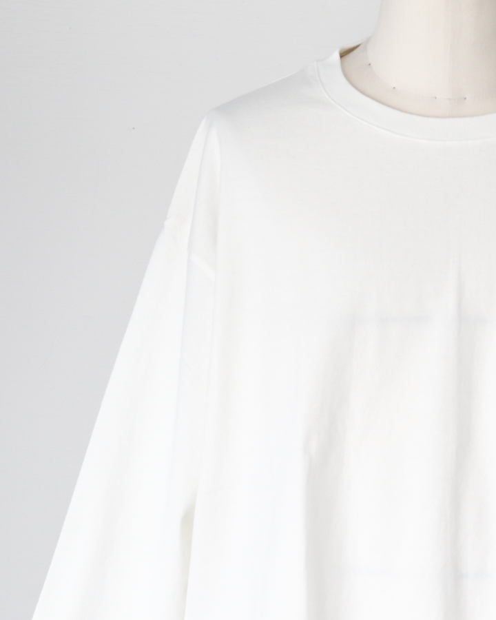 DELICIOUS US Middle Sleeve Tee Off white