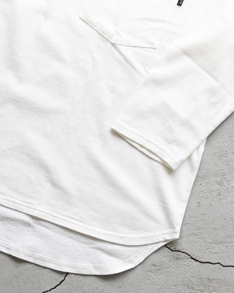 DELICIOUS US Middle Sleeve Tee Off white
