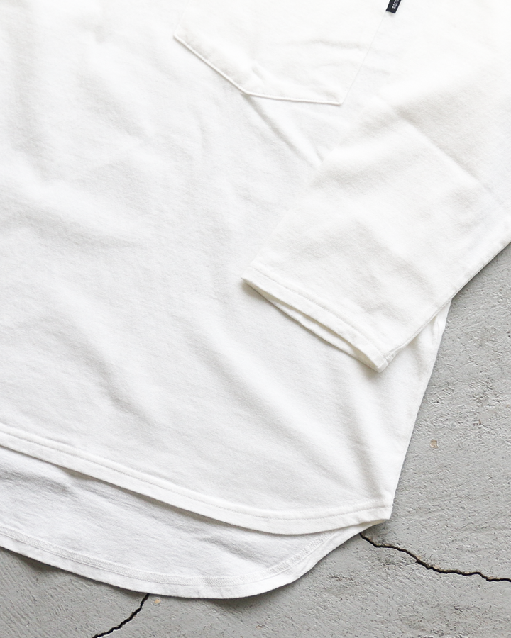DELICIOUS US Middle Sleeve Tee Off white